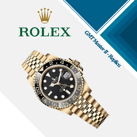 Rolex Gold GMT Master II - Replica