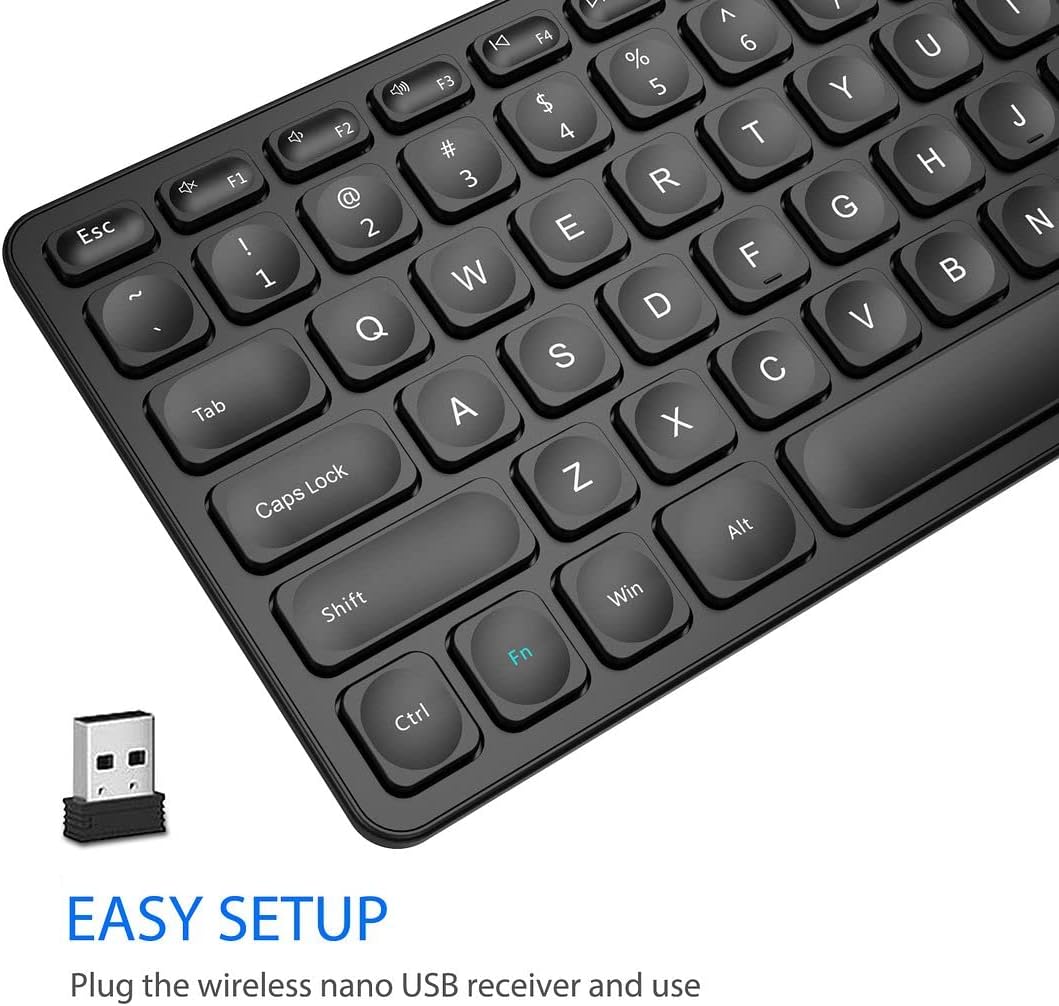 Rechargeable Wireless Keyboard