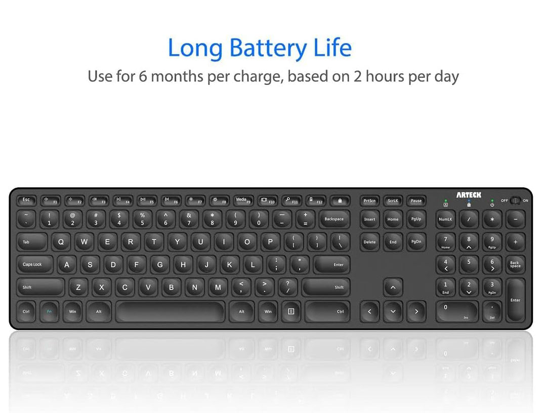 Rechargeable Wireless Keyboard