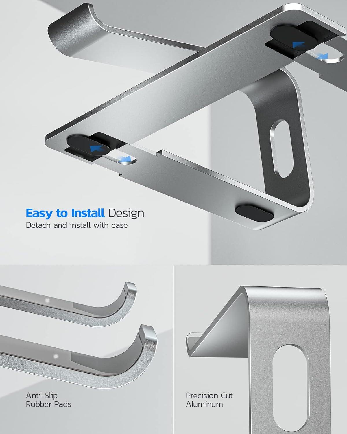 Aluminum Detachable Laptop Stand